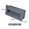 Nuevas Luces LED para Escalones, Luces de Pie, Apliques Empotrados para Pared Exterior, Luces de Esquina para Caminos y Entradas Exteriores, Envío Gratis
