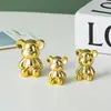 Decoraciones Creativas de Celebridades de Internet, Asas para Tapa de Olla de Oso Violento Electrochapadas en UV, Tazas, Cajas de Dulces, Adornos y Otros Accesorios