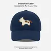 Gorra de Béisbol Bordada de Caballo Pequeño Ins Estilo Coreano 2026 Nuevo Modelo Unisex Versátil Gorra de Pico Que Hace que la Cara Parezca Más Pequeña