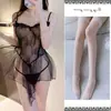 Ropa Interior Sexy para Mujer Pijama de Pasión Tentación Perspectiva Coqueto Caliente Cama Pecho Pequeño Uniforme
