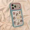 Adecuado para funda de teléfono Apple 17 Pro Max, modelo de silicona de alta gama iPhone 16e para mujer, 15 Plus lindo pequeño de jade