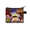 Cartera de Roblox Más Vendida Transfronteriza, Mini Bolsa de Almacenamiento Linda para Niños, Portatarjetas de Llave de Gran Capacidad para Estudiantes