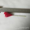 Venta al por mayor directa de fábrica corazón rojo corazón de espuma hecho a mano diy Día de San Valentín decoraciones navideñas colgante accesorios