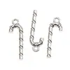 26 Tipos de Colgantes Antiguos de Plata con Temática Navideña DIY Accesorios de Joyería Retro de Aleación Colgantes para Collares y Pulseras Transfronterizos