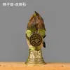 Sino de Pedra Bruta de Cristal Transfronteiriço Doze Constelações, Sino Pequeno de Cristal Natural, Sino Criativo de Mão, Ornamento de Atmosfera Festiva