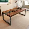 Mesa de té y juego de sillas una mesa cinco sillas mesa para tomar té Nórdico Nuevo Chino mesa de tablero grande para preparar té mesa de centro mesa