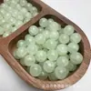 Cuentas de Vidrio Perlado tipo Jade Antiguo Cuentas de Vidrio Imitación Jade Cuentas Sueltas Pulsera Hecha a Mano DIY Accesorios para Ropa Redondas