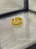Anillo Retro Europeo y Americano con Lentejuelas Doradas Cepilladas Anillo de Perla de Amor para Mujer Diseño Anillo de Dedo Retro para Usar Apilado Accesorios