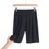 Calças de tubarão de algodão de três bits femininas verão fino exterior desgaste leggings barriga-levantamento quadril segurança anti-luz yoga shorts