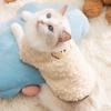 Ropa para gatos otoño e invierno cálida gato sin pelo forro polar de oveja se puede tirar de dos patas cachorro mascota gato ropa
