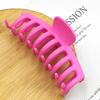 Horquilla grande con clip de quilla esmerilado de Amazon transfronterizo, elegante y sencilla, para mujer, con clip de tiburón en la cabeza