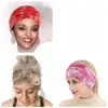 Faixas de Cabeça Largas Femininas Transfronteiriças da Amazon, Lenços de Cabeça Estilo Boêmio, Acessórios de Cabelo para Yoga e Corrida, Faixas de Cabeça Atacado