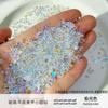 King Fan Diamante Diamante Solto Abss4 Vidro Transparente Redondo Fundo Plano Strass em Atacado Strass Brilhante para Nail Art Acessórios