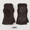 Calcetines de Yoga de Cinco Dedos para Mujer, Calcetines Antideslizantes para Pilates, 10A Antibacterianos, Resistentes al Olor, Absorbentes del Sudor, Calcetines Deportivos Profesionales para Dedos