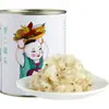 Latas de Arroz Glutinoso Guangxi 900g, pronto para comer sem cozinhar, arroz roxo e arroz preto com coco cru, ingredientes especiais para sobremesas comerciais e lojas de milk tea