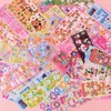 Pegatinas de tarjetas goo coreanas de tamaño grande 100 sin repetir con pegatinas de tarjetas láser a juego gratis decorativas para Instagram fotos DIY