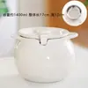 Contenedor de Grasa de Cerdo Olla de Aceite de Cocina Tarro Cerámico para el Hogar con Tapa Resistente a Altas Temperaturas Tarro Grande para Aceite de Chile y Condimentos