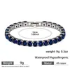 Bestseller de Amazon: Pulsera de Diamante de Zirconia para Mujer, Pulsera Nupcial Full-Diamond, Accesorio de Boda, Pulsera Completamente de Cobre