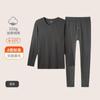 Algodón para Bebé Clase A 280g Ropa Interior Térmica Pareja Algodón Puro Ropa de Otoño para Mujer y Pantalones Conjunto para Hombre Capa Base Engrosada 100% Algodón