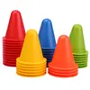 Disco marcador espessado, equipamento de treinamento de futebol, obstáculos de basquete, cones marcadores, estacas de bloqueio, fabricante de cones de sorvete