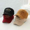 2026 Otoño/Invierno Estilo Coreano Gorra al por mayor Calle Versátil Infantil Gorra de Pico de Pato Lana COLOR Gorra de Béisbol para Comercio Exterior