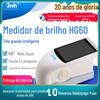 Medidor de brilho 3nh sanenchi HG60 medidor de brilho inteligente de 60 graus medidor de brilho de laboratório medidor de brilho de metal