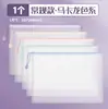 Bolsa para documentos A4, bolsa de classificação por assunto, bolsa para livros, bolsa transparente para armazenamento de documentos A5, bolsa plástica com zíper para arquivos para uso em escritório