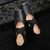 Sapatilhas de Pele de Ovelha para Mulheres, Sapatos Baixos de Salto Médio Espesso, Novo Estilo Outono e Inverno, Sapatos Baixos de Couro Genuíno com Biqueira Quadrada e Tiras Cruzadas para Mulheres, Sapatos Baixos para Mulheres