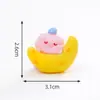 Boneca Porco Dormindo Lua Estrela Fofa Decoração DIY Fofa Acessórios de Sacola Surpresa Pequenos Enfeites para Carro Mesa
