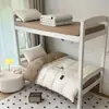 Conjunto de Tres Piezas de Color Sólido y Dos Tonos 100% Algodón para Estudiantes Xiangling Campus, Compra Única para Conjunto de Seis Piezas 100% Algodón para Dormitorio