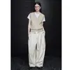 Cardigan Colete Gola V Francês Cor Damasco para Mulheres, Novo Estilo Outono 2025, Sem Mangas, Super Estiloso, Design Único