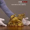 Adornos de tortuga dragón de bronce y cobre de Yongfa Adornos de tortuga dragón de latón y cobre Bagua y cobre Artesanías al por mayor de tortuga dragón