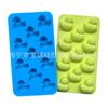 Molde de Silicone para Chocolate Formato Pato Quente Transfronteiriço 11 Cavidades Desenho Animado Molde de Silicone para Biscoito Pato Pequeno Silicone Bolo de Gelo