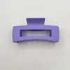 Pinza de Garra Cuadrada Mate Oufel, Pasador Triangular Grande, Pinza de Tiburón para Cola de Caballo Alta, Accesorio para el Cabello, Pinza de Garra para Cola de Caballo Alta