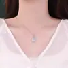 Collar de Plata de Ley 925 con Moneda Calabaza Calcedonia para Mujer, Cadena para Clavícula Estilo Chino Retro Artístico con Colgante de Fortuna