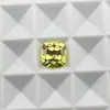 Corindón Zafiro Sintético Cultivado en Laboratorio Método de Llama Piedra Preciosa de Color Piedra Suelta con Forma Cojín 5X5-10X10Mm en Stock