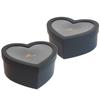 Caja de Flores Transparente con Forma de Corazón, Caja de Frutas de Mano con Forma de Corazón, Caja de Regalo para Empaque de Flores, Ramo para Novia, Venta al por Mayor de Floristería