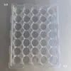 Múltiples modelos venta directa de fábrica transparente rejilla redonda agujero redondo blíster ferretería electrónica componentes electrónicos automotrices caja de blíster