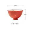 Taza Maestra de Cerámica con Aspersión Dorada de Gama Alta con Borde Floral Hecho a Mano, Taza de Té Alta, Juego de Té Kung Fu, Retro y Sencillo