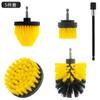 Juego de cabezales de cepillo para taladro eléctrico de limpieza de automóviles para el hogar, explosiones transfronterizas, herramienta de limpieza eléctrica, cabezal de cepillo, fábrica de cabello