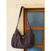 Bolso Mensajero Cuadros Retro Perezoso Coreano Nuevo Bolso de Hombro de Gran Capacidad para Viajes Diarios Bolso Cruzado para Viajes Diarios