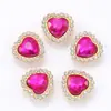 Amor borda costura à mão garra broca flor dupla cristal vidro DIY adereço de cabeça véu de noiva acessórios de vestuário venda quente