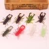Isca Soft de Alta Densidade para Pesca Cross-Border 1,5 polegadas 3 polegadas Rv-Bug Inseto com Múltiplas Pernas Aranha d'Água Isca Artificial Multicor Atacado