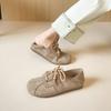 Zapatos Birkenstock Alemanes de Entrenamiento con Cordones Vintage para Mujer Otoño 2026 Nuevos Zapatos Birkenstock Planos para Mujer