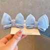 25 Años Primavera Estilo Coreano Celebridad de Internet Fresco Pequeño Súper Hada Lazo Clip Tridimensional Infantil Celebridad de Internet Accesorios para el Cabello de Niñas Tocado