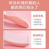 Peine de dientes grandes, peine de dientes anchos, peine de dientes densos, peine especial para mujeres, peine rizador de cabello largo, peine de cabello grande, peine de plástico para el hogar, antiestático