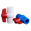 Válvula de bola de plástico de unión, válvula de compuerta de PVC-U, válvula de parada, interruptor de válvula de ajuste de tubería de PVC blanco de 20 a 110 mm, suministro directo de fábrica general