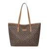 Bolso tote de hombro nuevo para mujer de gran capacidad para el trabajo y los desplazamientos, bolso de mano moderno con estampado, disponible para dropshipping