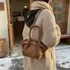 Bolsos de Gamuza de Nicho Súper Populares para Otoño e Invierno para Mujer 2025 Nuevo Bolso Cruzado Versátil Bolso de Mano de Moda Bolso Tote Pequeño