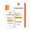 Protetor Solar Clareador de Alta Potência 50+++ Anti-UV à Prova d'Água Anti-Suor Protetor Solar Spray Hidratante Protetor Solar de Isolamento Loção